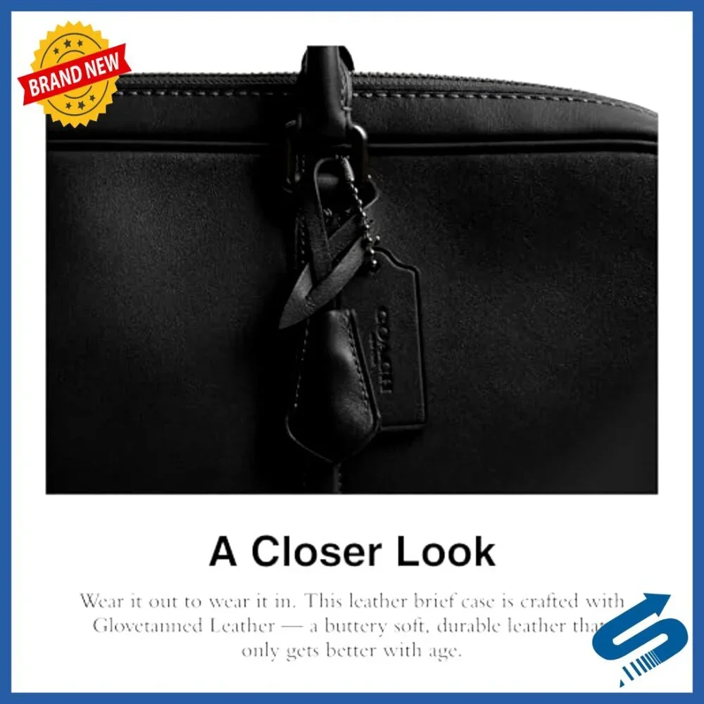 Leather Briefcase for 16